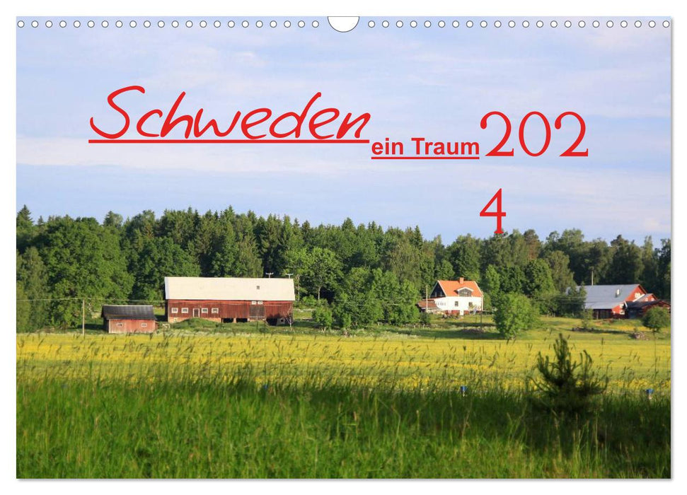 2025 Schweden ein Traum (CALVENDO Wandkalender 2025)