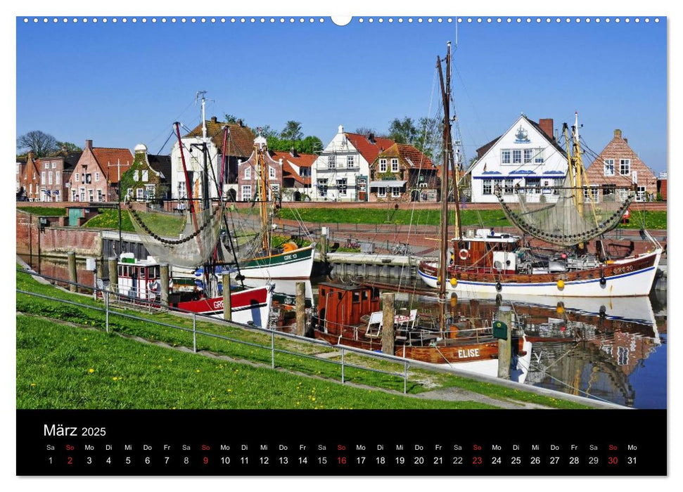 Ostfriesland (CALVENDO Premium Wandkalender 2025)