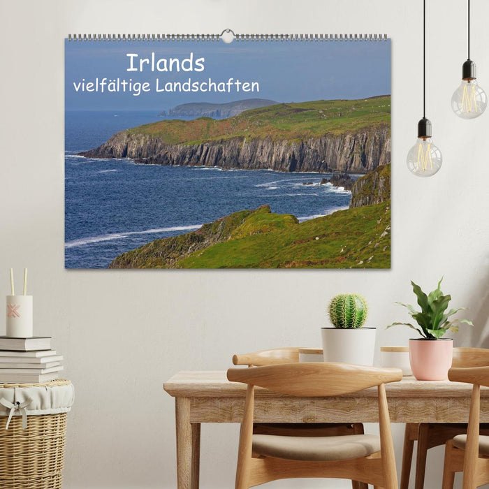 Irlands vielfältige Landschaften (CALVENDO Wandkalender 2025)