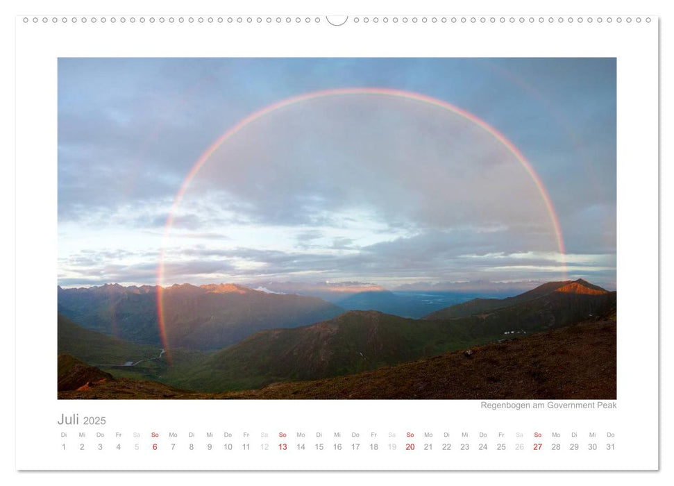 Alaska 2025 (CALVENDO Premium Wandkalender 2025)