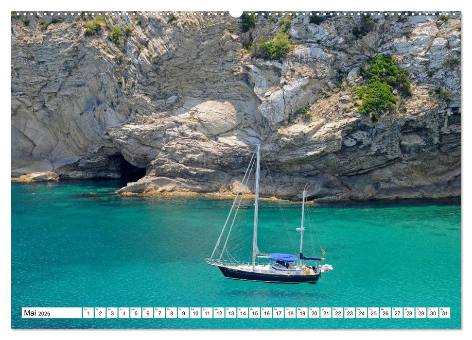 Ibiza und Formentera (CALVENDO Premium Wandkalender 2025)