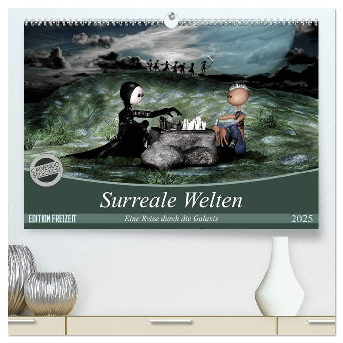 Surreale Welten (CALVENDO Premium Wandkalender 2025)