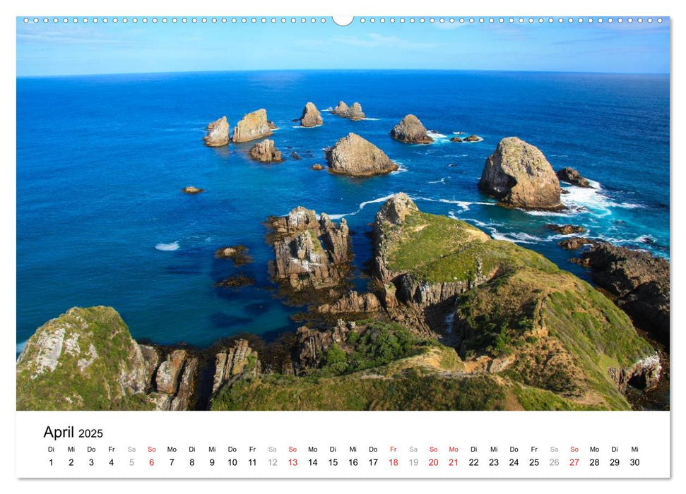 Traumhaftes Neuseeland (CALVENDO Premium Wandkalender 2025)