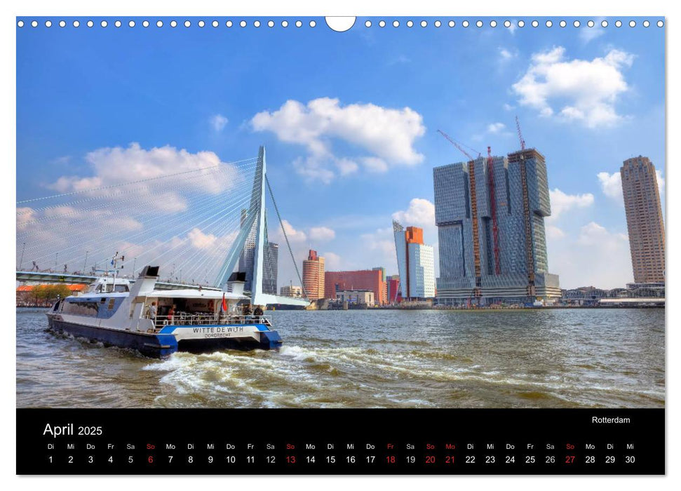 Die Niederlande (CALVENDO Wandkalender 2025)