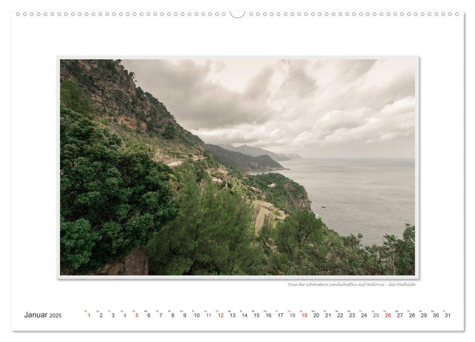 Emotionale Momente: Mallorca - der Westen. (CALVENDO Premium Wandkalender 2025)