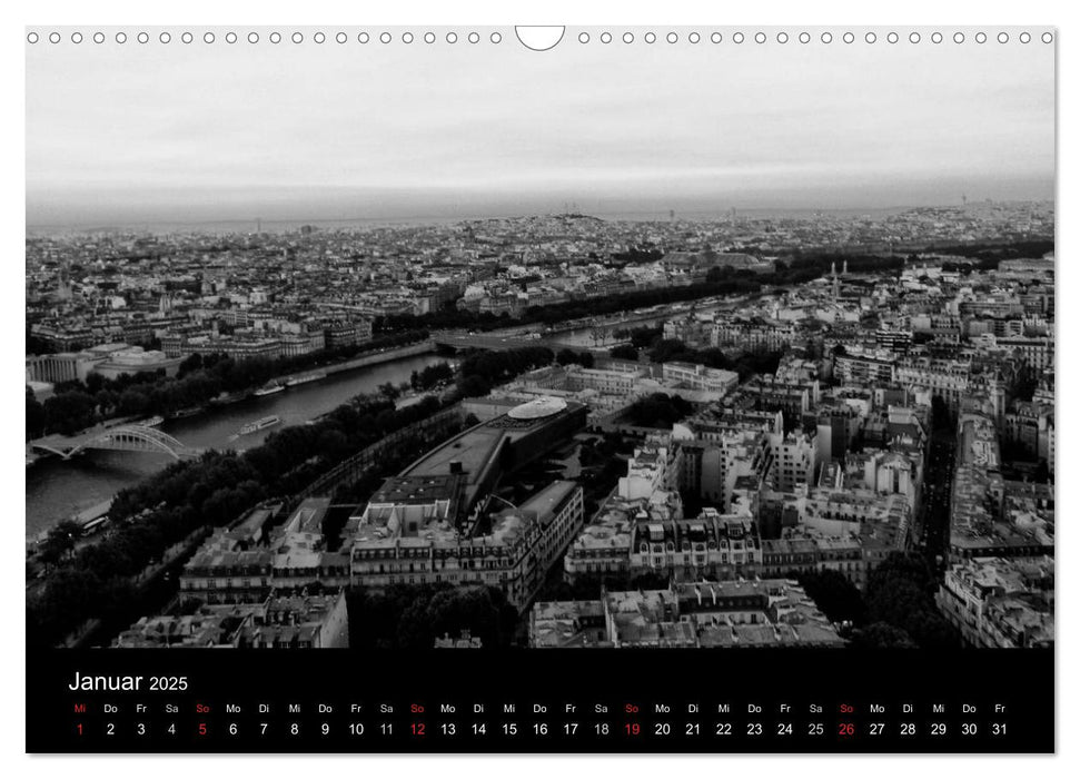 Metropole Paris (CALVENDO Wandkalender 2025)