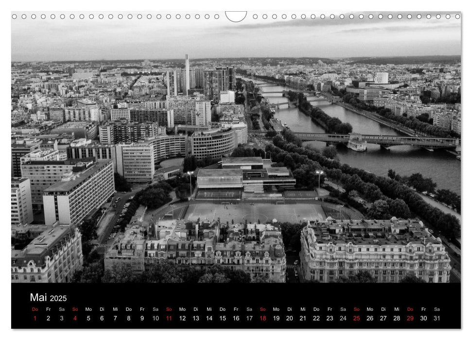 Metropole Paris (CALVENDO Wandkalender 2025)