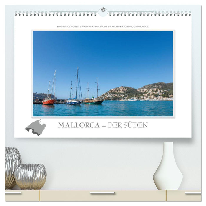 Emotionale Momente: Mallorca - der Süden. (CALVENDO Premium Wandkalender 2025)