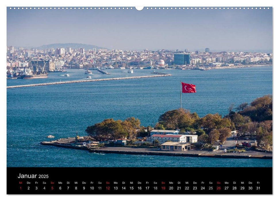 Istanbul (CALVENDO Premium Wandkalender 2025)