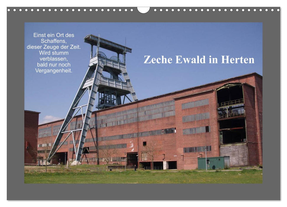 Zeche Ewald in Herten (CALVENDO Wandkalender 2025)