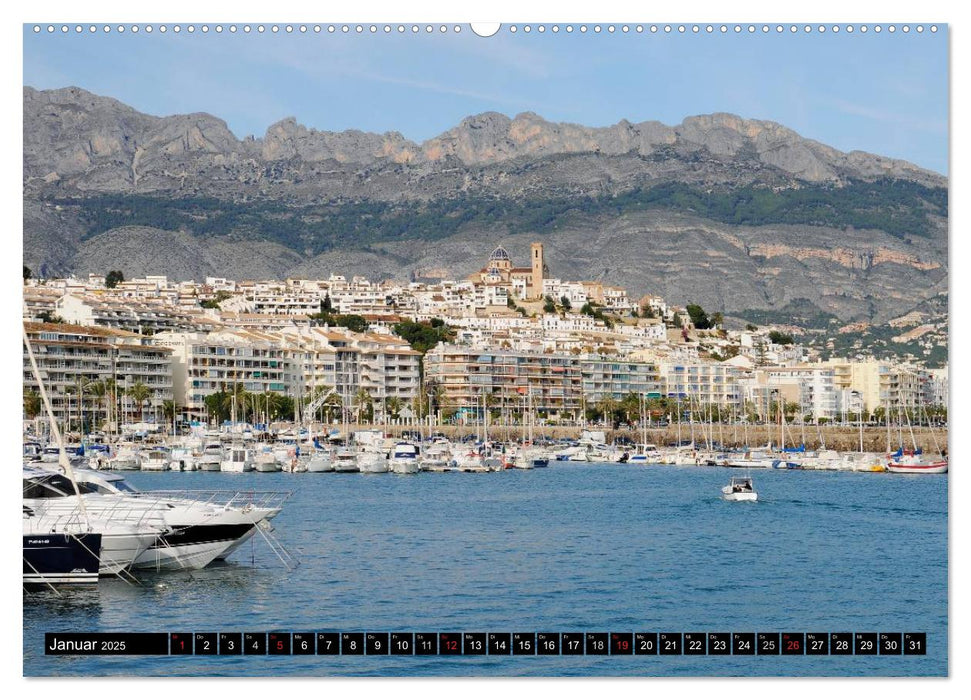 Costa Blanca - Spaniens weiße Küste (CALVENDO Premium Wandkalender 2025)