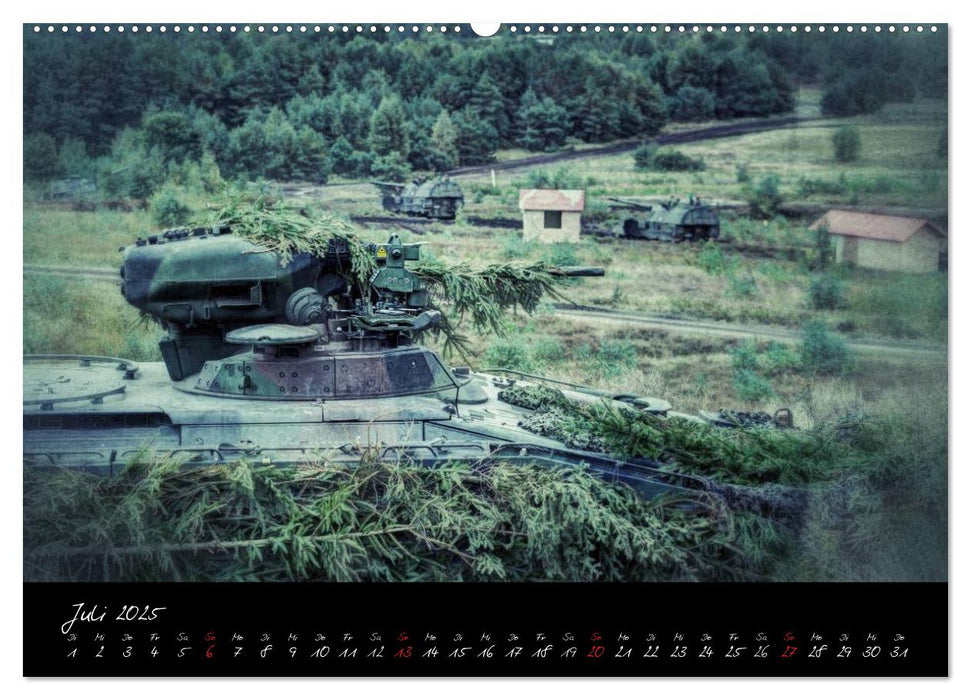 Schützenpanzer Marder (CALVENDO Premium Wandkalender 2025)