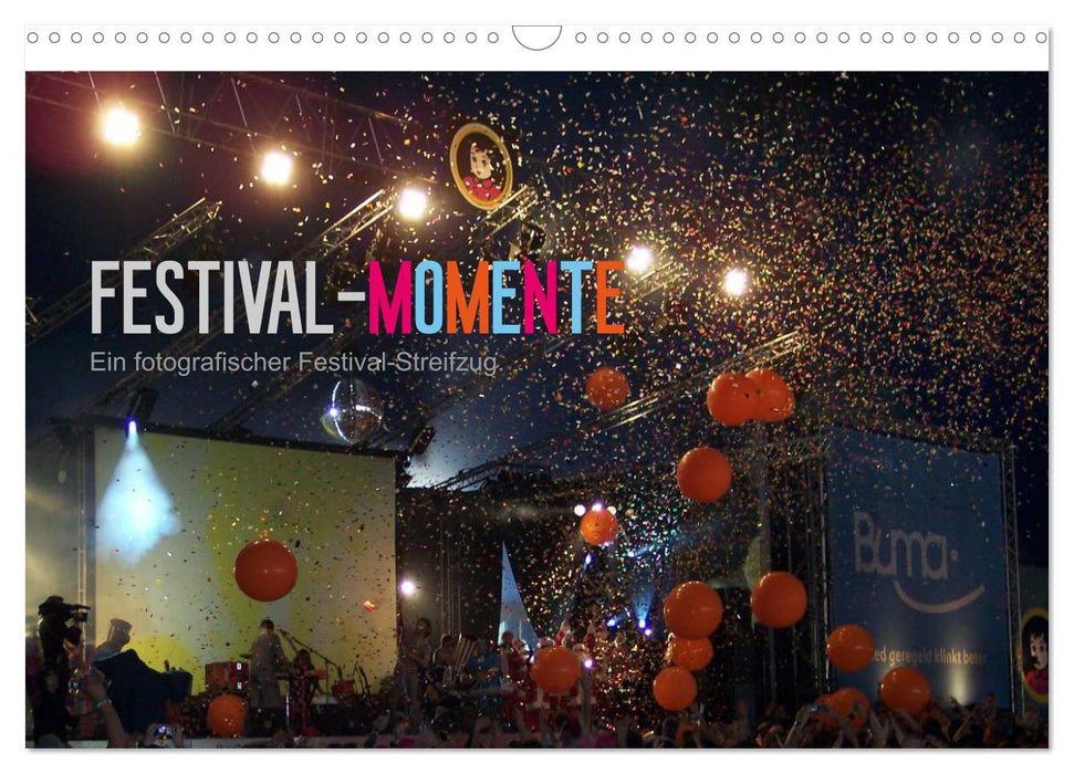 Festival-Momente (CALVENDO Wandkalender 2025)