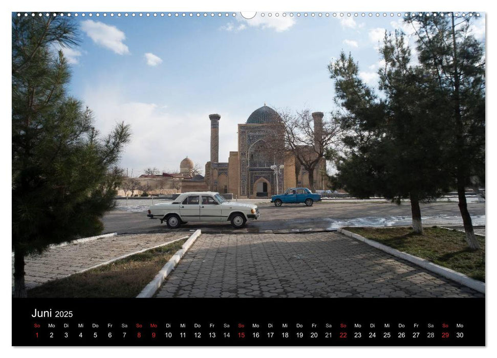 Usbekistan (CALVENDO Premium Wandkalender 2025)