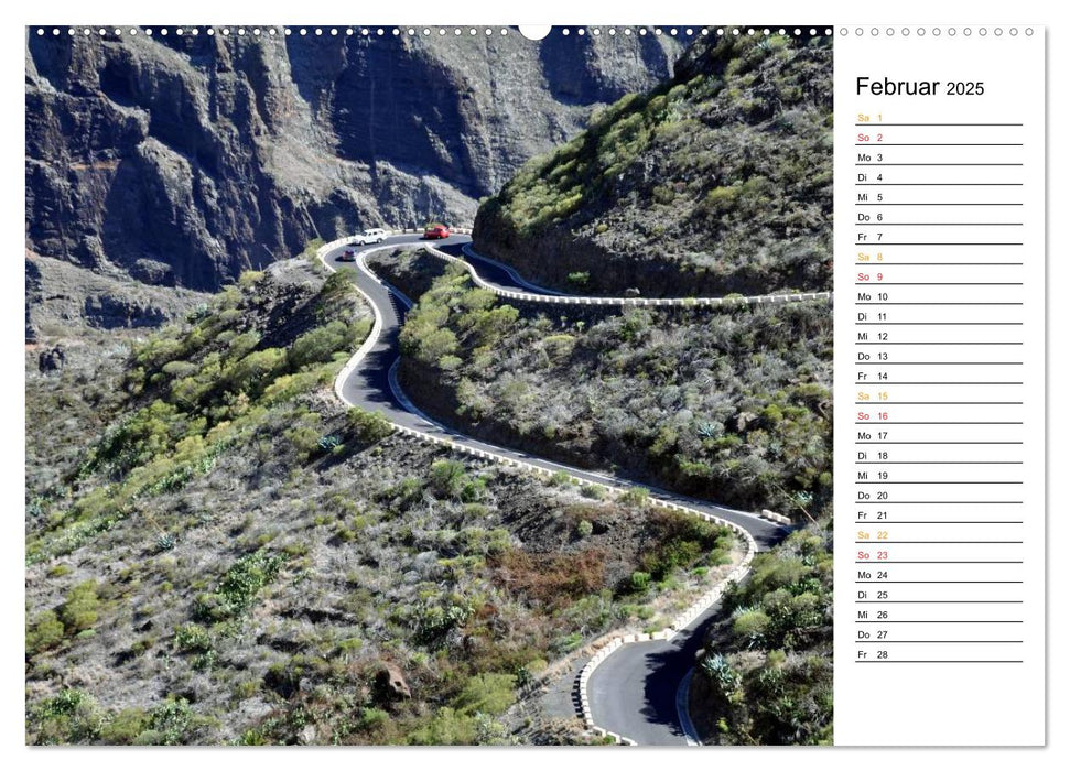 Teneriffa Planer Teil 1 (CALVENDO Wandkalender 2025)