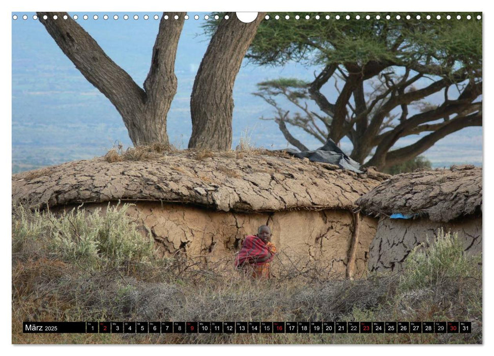 Faszination Afrika: Massai (CALVENDO Wandkalender 2025)