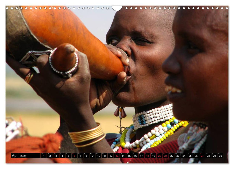 Faszination Afrika: Massai (CALVENDO Wandkalender 2025)