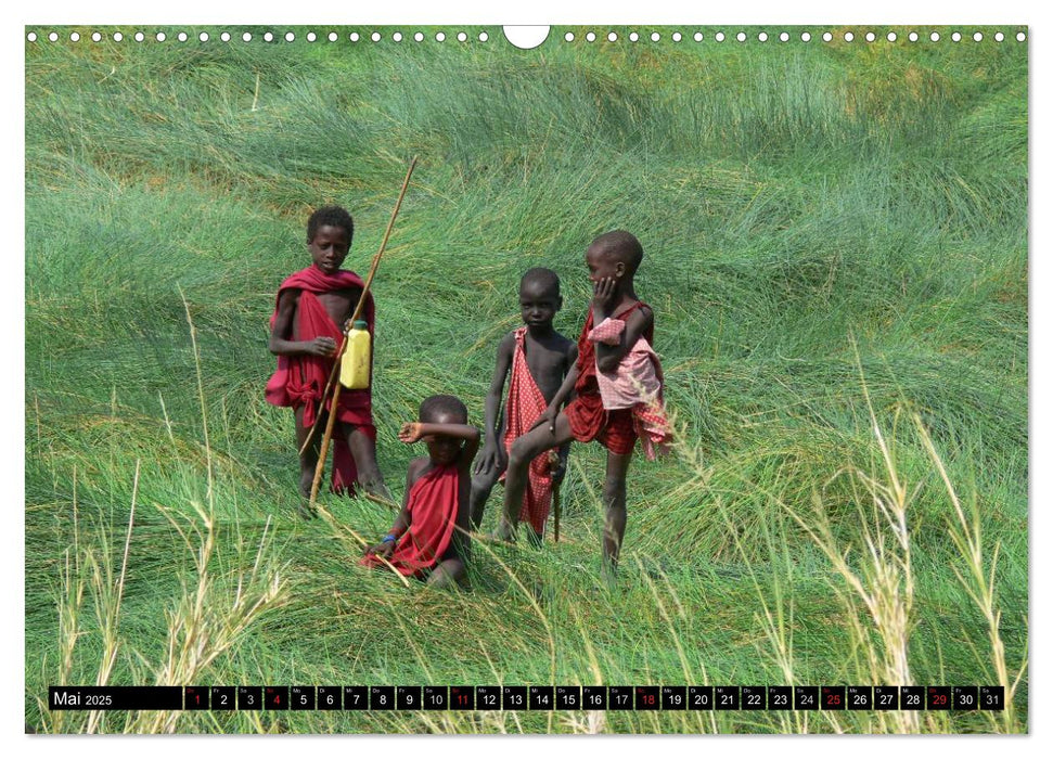 Faszination Afrika: Massai (CALVENDO Wandkalender 2025)