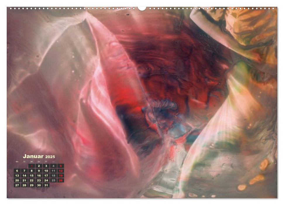 Encaustic Kunstkalender 2025 (CALVENDO Wandkalender 2025)