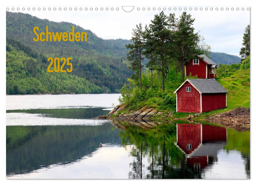 Schweden 2025 (CALVENDO Wandkalender 2025)