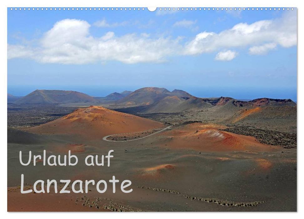 Urlaub auf Lanzarote (CALVENDO Wandkalender 2025)