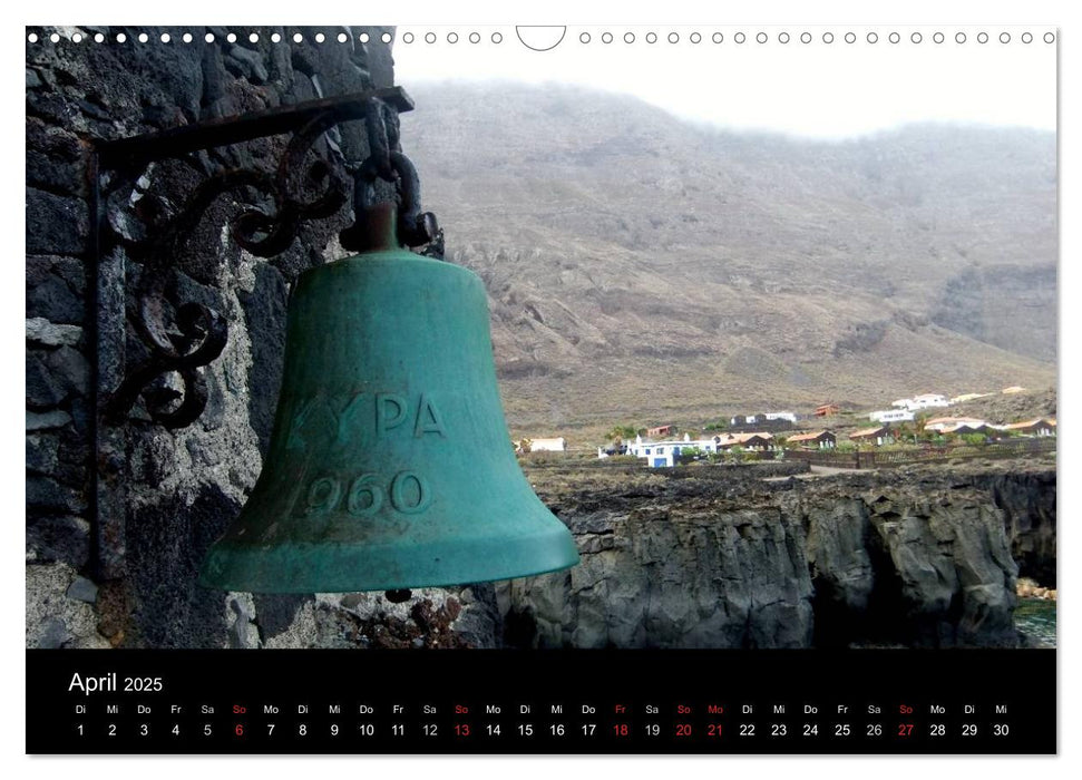 Insel El Hierro - Perle der Kanaren (CALVENDO Wandkalender 2025)