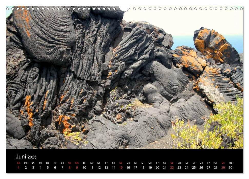 Insel El Hierro - Perle der Kanaren (CALVENDO Wandkalender 2025)