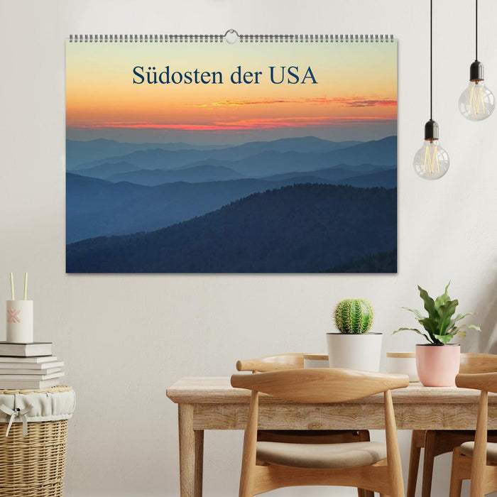 Südosten der USA (CALVENDO Wandkalender 2025)