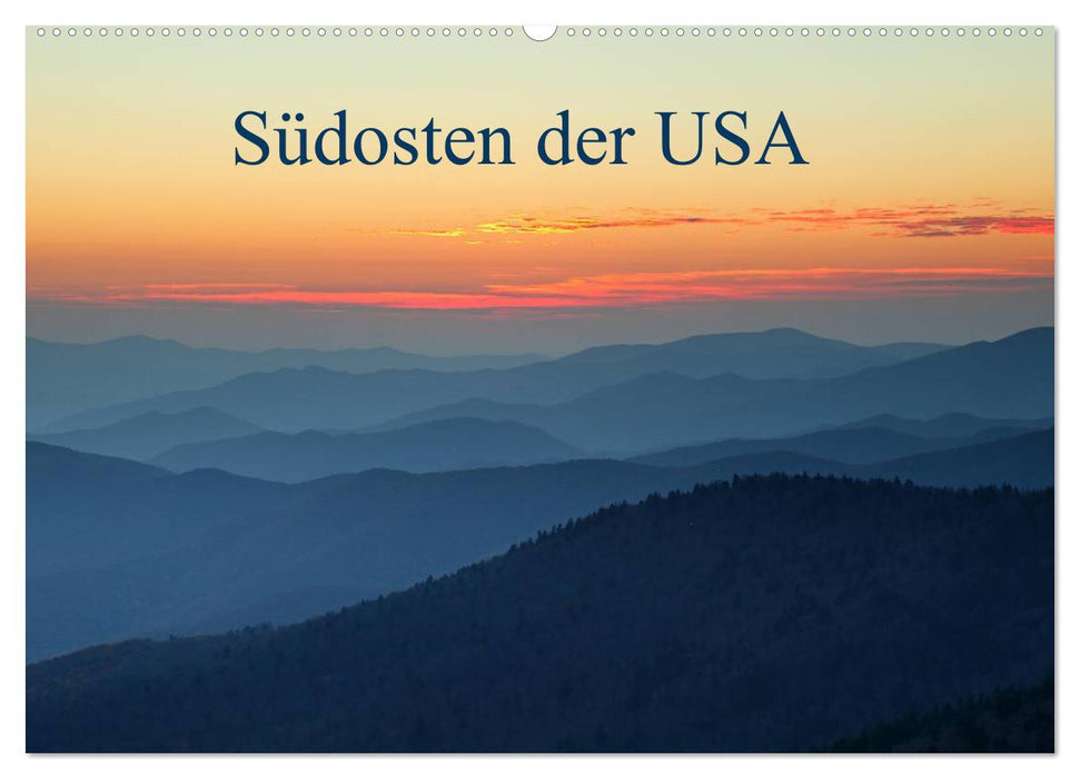 Südosten der USA (CALVENDO Wandkalender 2025)