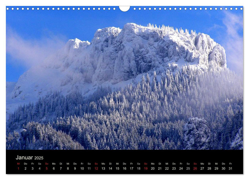 ALPEN - Sinfonie (CALVENDO Wandkalender 2025)