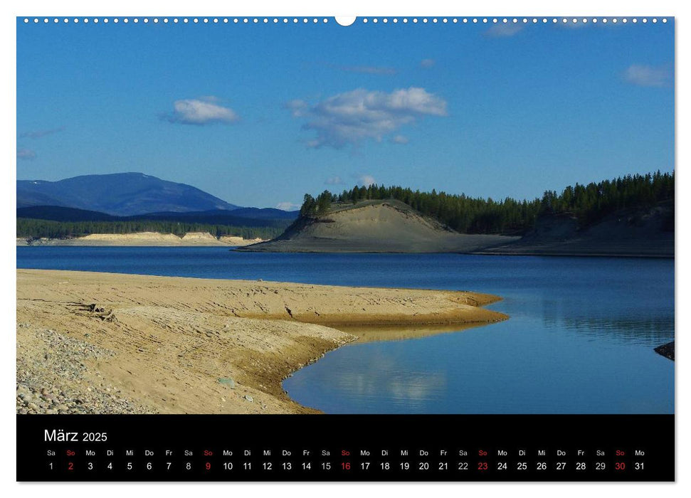 Montana! (CALVENDO Premium Wandkalender 2025)