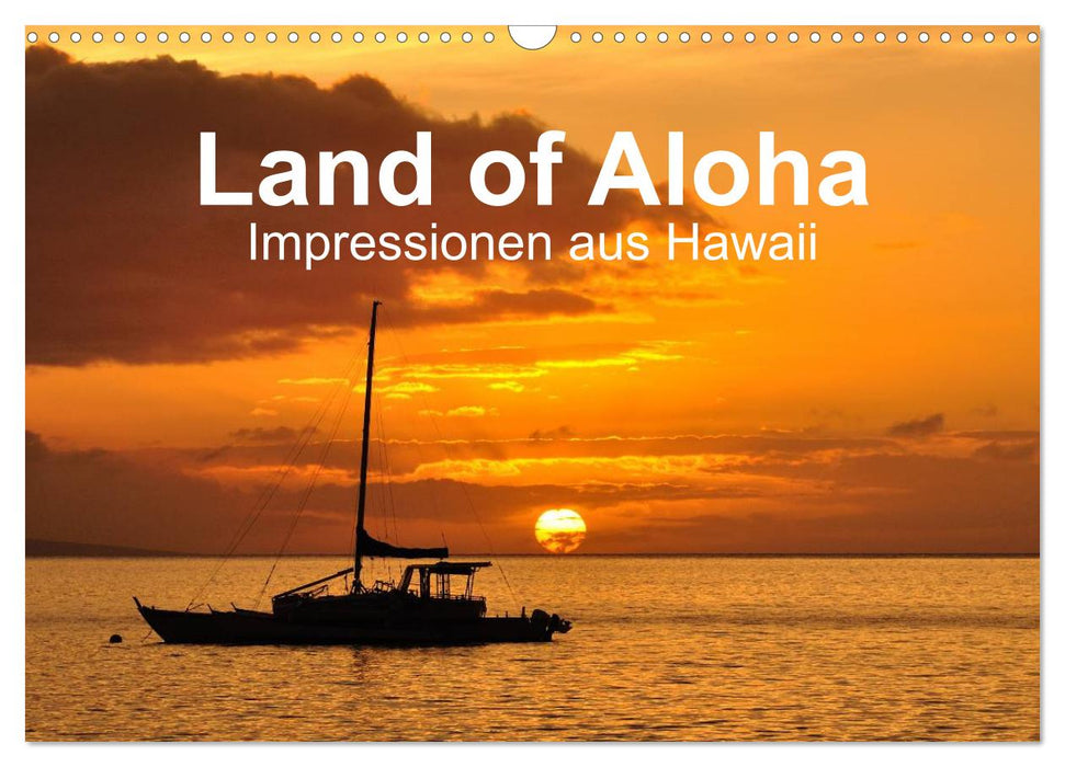 Hawaii - Land of Aloha (CALVENDO Wandkalender 2025)