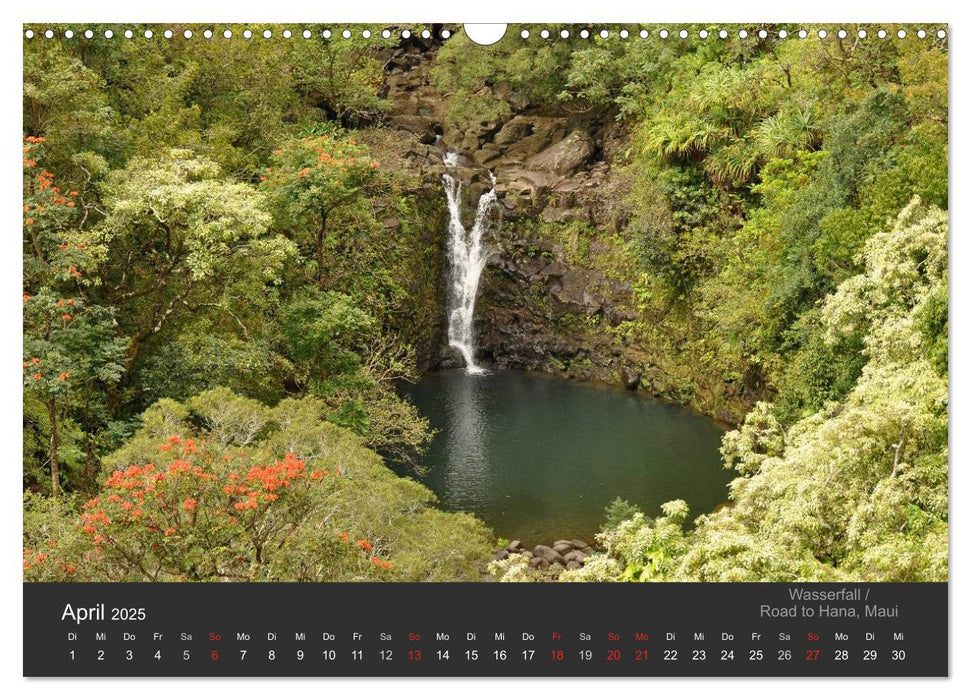 Hawaii - Land of Aloha (CALVENDO Wandkalender 2025)