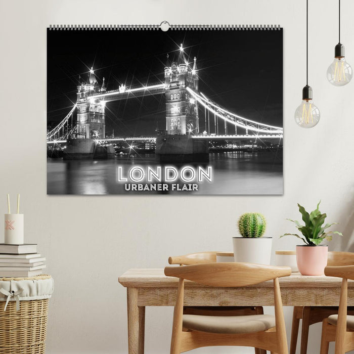 LONDON Urbaner Flair (CALVENDO Wandkalender 2025)