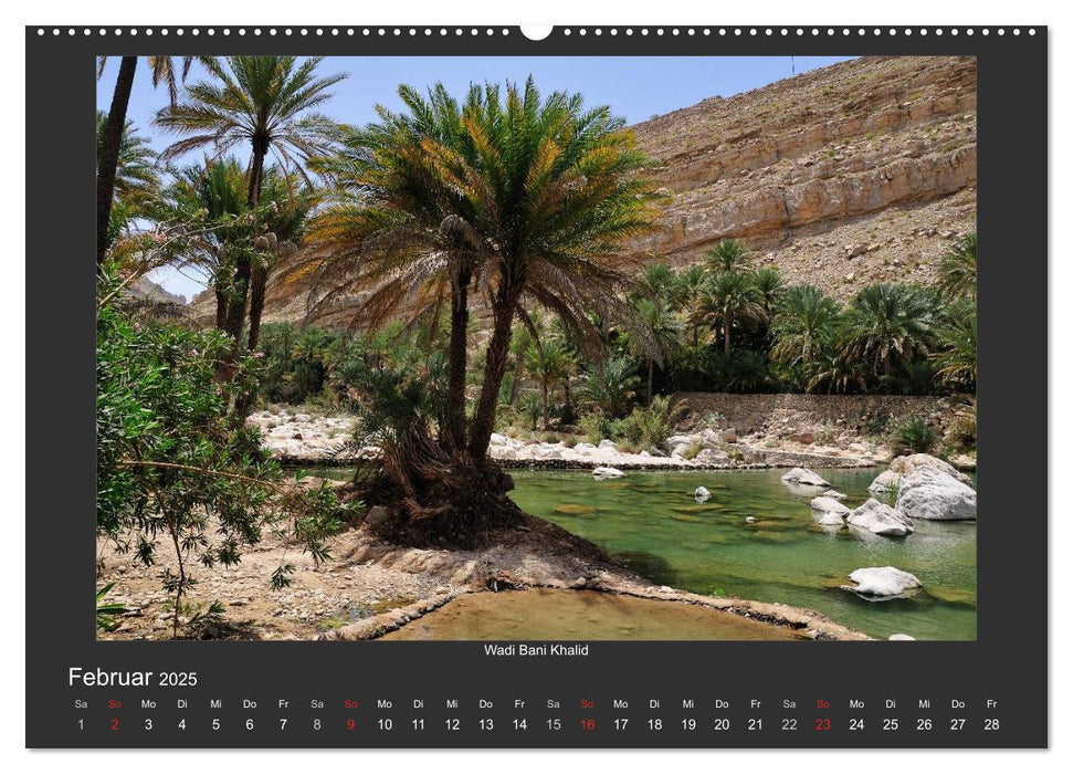 Zauber des Oman (CALVENDO Wandkalender 2025)