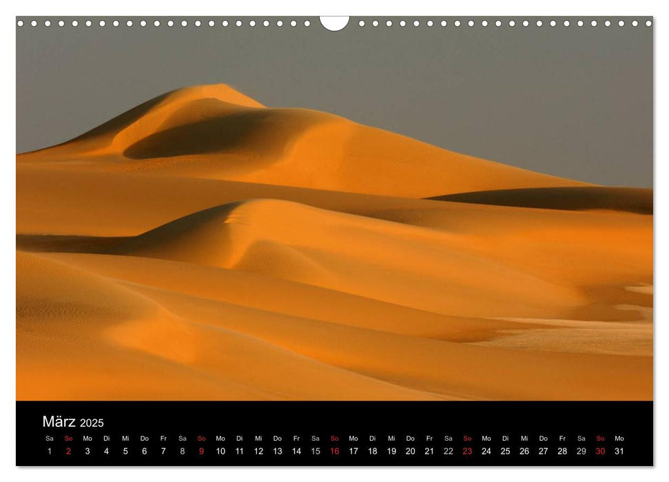 SAHARA (CALVENDO Wandkalender 2025)