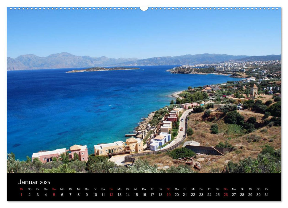 Griechenland - Insel Kreta (CALVENDO Premium Wandkalender 2025)