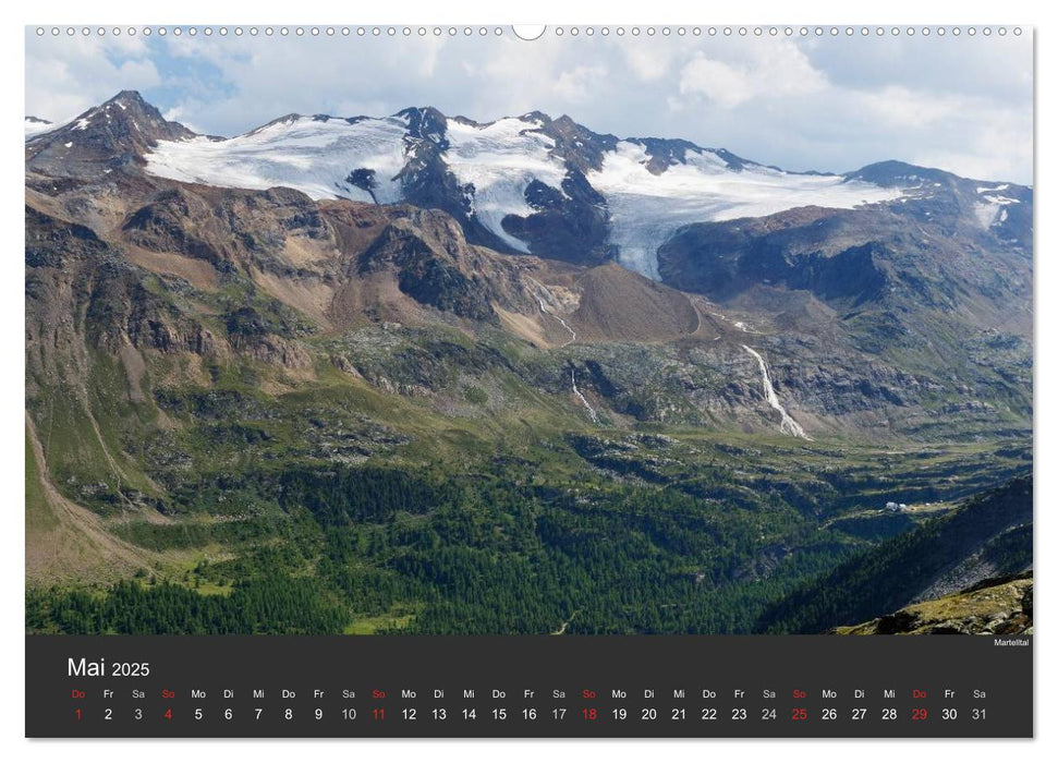 Der Vinschgau (CALVENDO Premium Wandkalender 2025)