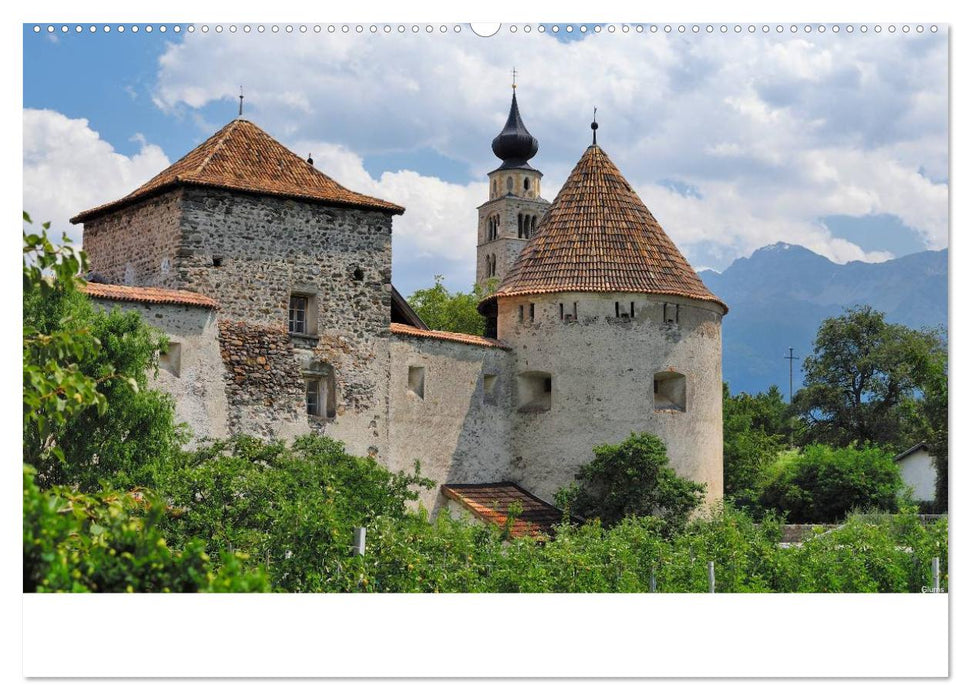 Der Vinschgau (CALVENDO Premium Wandkalender 2025)