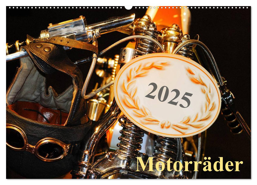 Motorräder (CALVENDO Wandkalender 2025)
