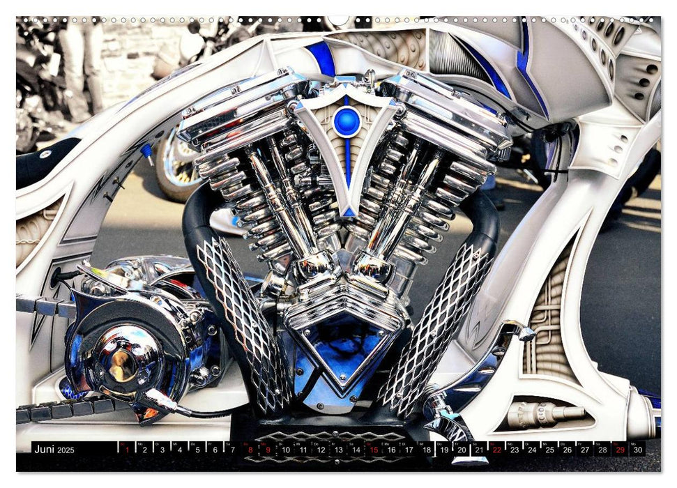 Motorräder (CALVENDO Wandkalender 2025)