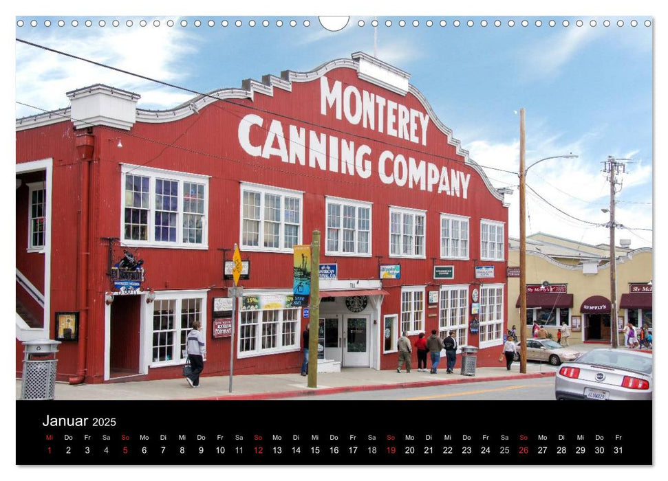 Monterey California (CALVENDO Wandkalender 2025)