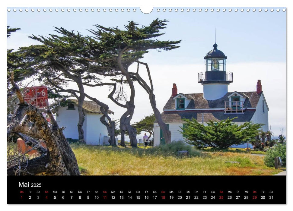 Monterey California (CALVENDO Wandkalender 2025)