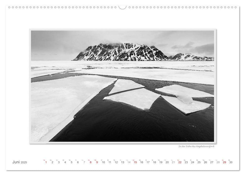 Spitzbergen Svalbard (CALVENDO Premium Wandkalender 2025)