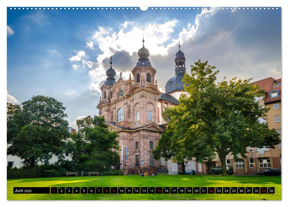 Mannheim ist Schön! (CALVENDO Premium Wandkalender 2025)