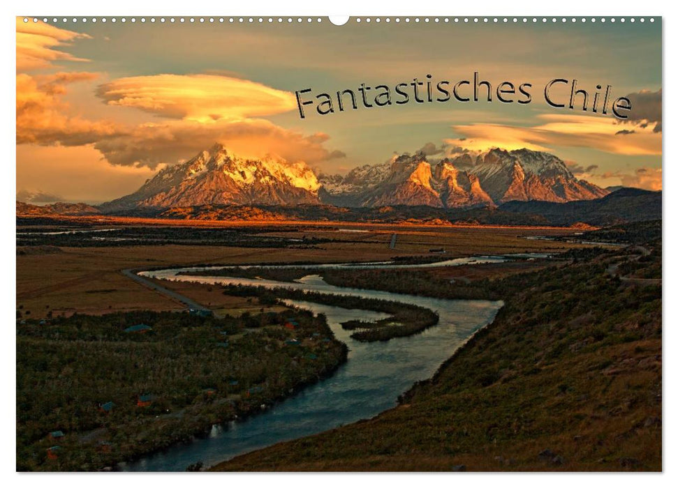 Fantastisches Chile (CALVENDO Wandkalender 2025)