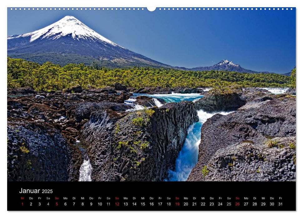 Fantastisches Chile (CALVENDO Wandkalender 2025)