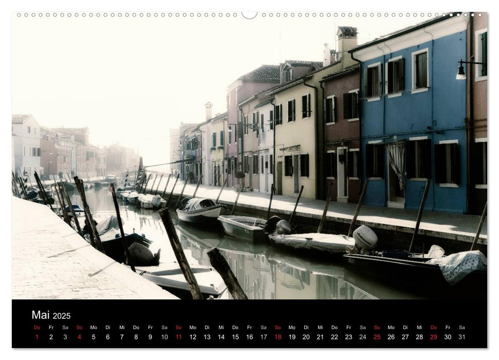 Nostalgische Welt der Boote (CALVENDO Premium Wandkalender 2025)