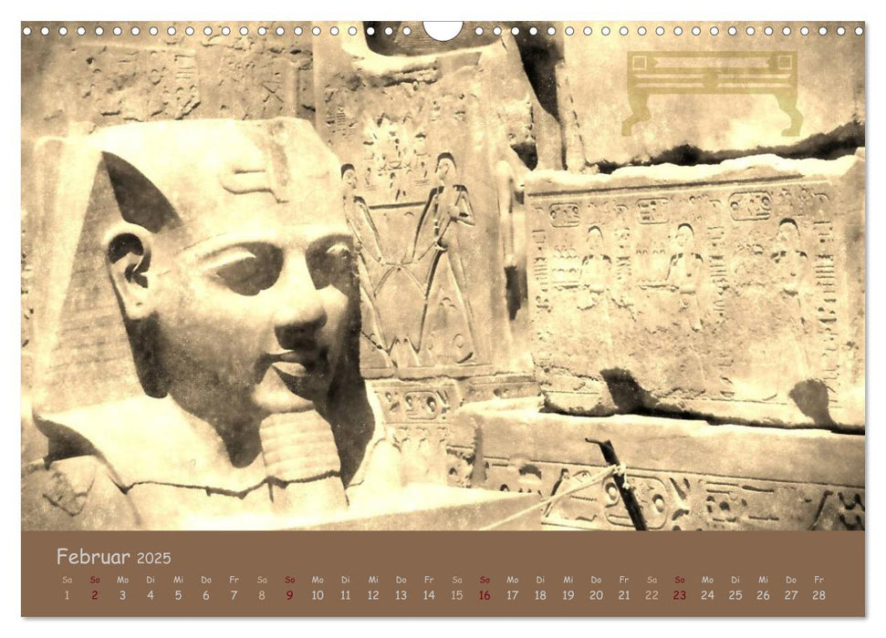 Ägypten Nostalgie & Antike 2025 (CALVENDO Wandkalender 2025)