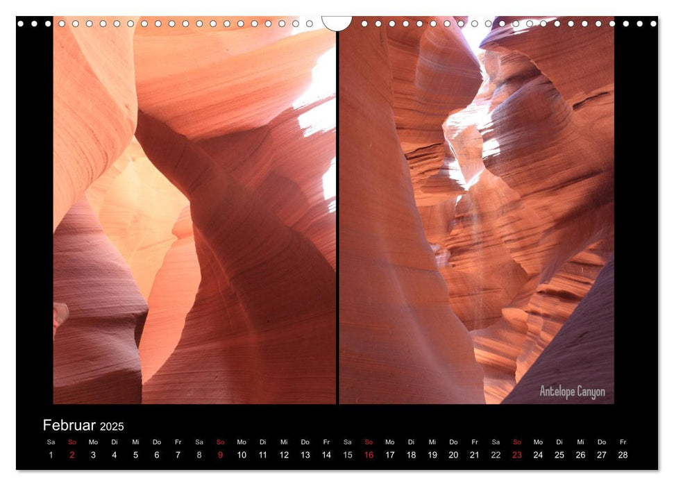 United States National Parks (CALVENDO Wandkalender 2025)